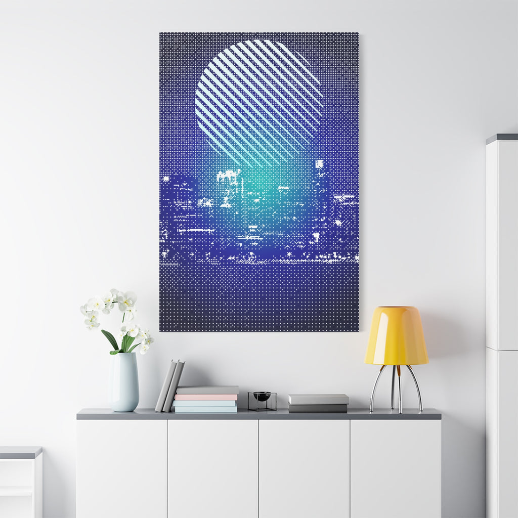 Chicago Skyline Canvas Wall Art - Illinois Cityscape Decor