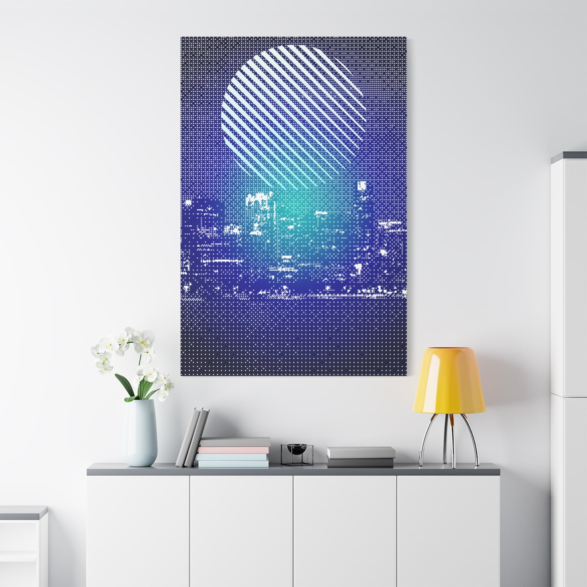 Chicago Skyline Canvas Wall Art - Illinois Cityscape Decor