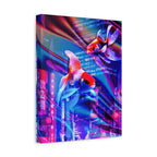 Japanese City Punk Special Edition Canvas Wall Art - Neon Japan Street