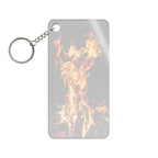 Phoenix Fire Keychain - Mythical Bird Acrylic Charm
