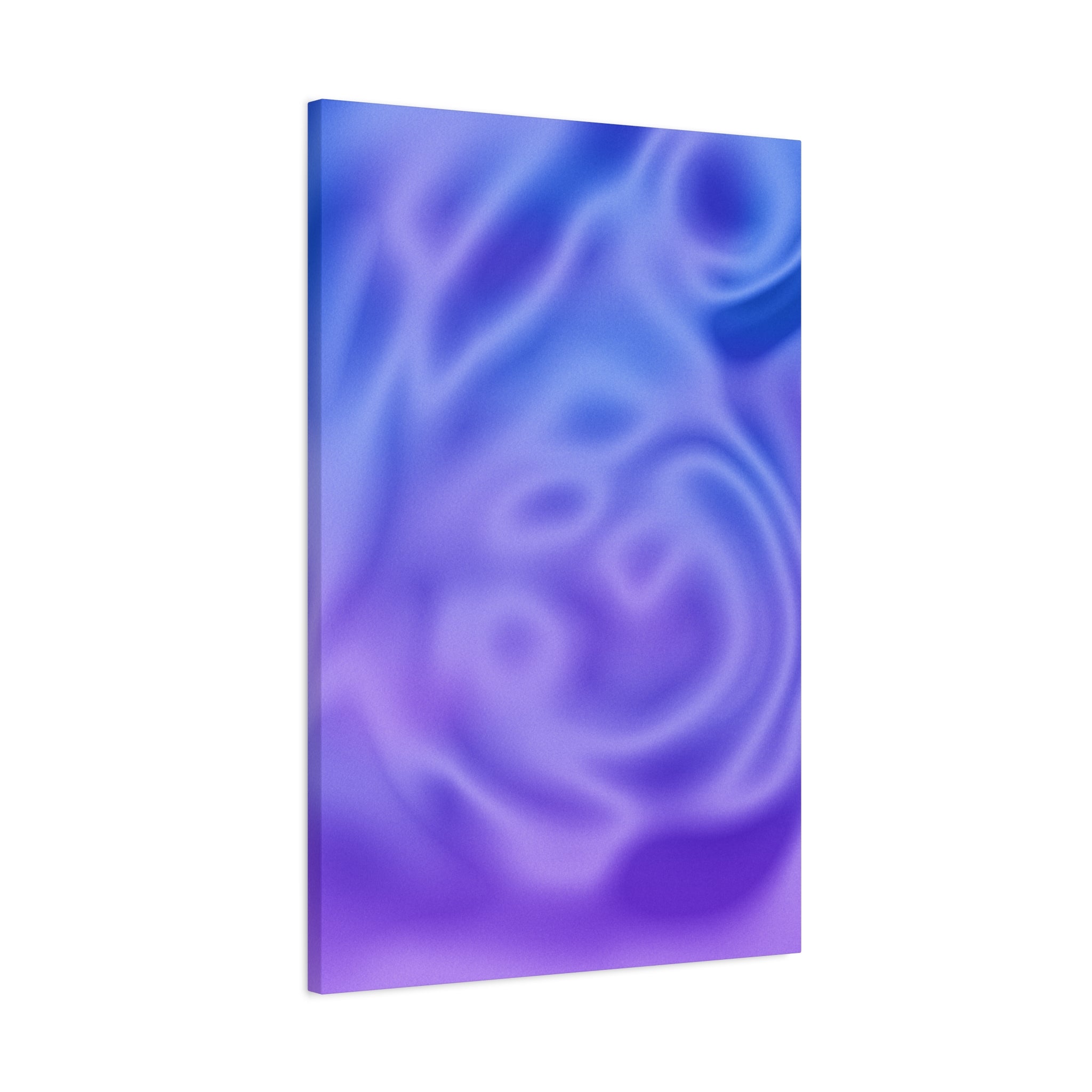 Liquid Metal Mist Pink Canvas Wall Art - Modern Textured Abstract Decor