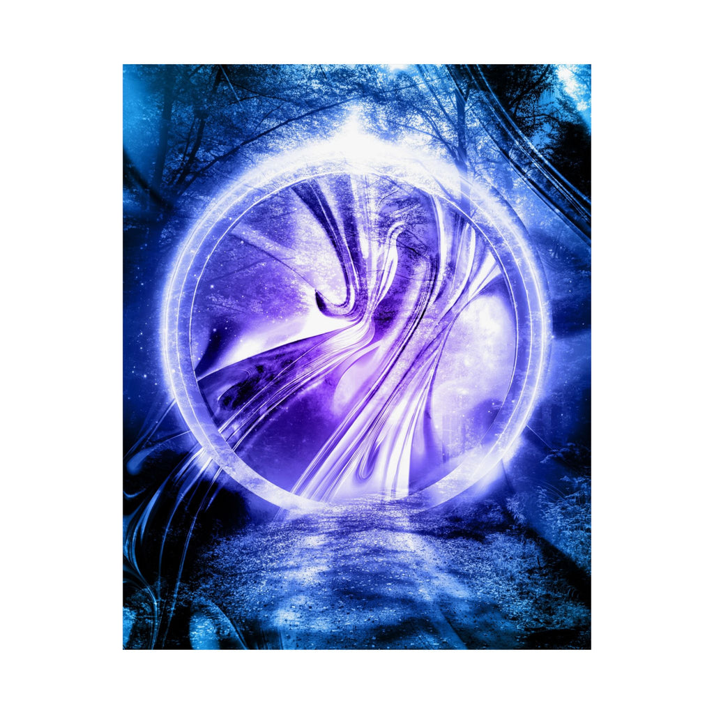 Lost Forest Magic Portal Poster - Special Edition Fantasy Art Print
