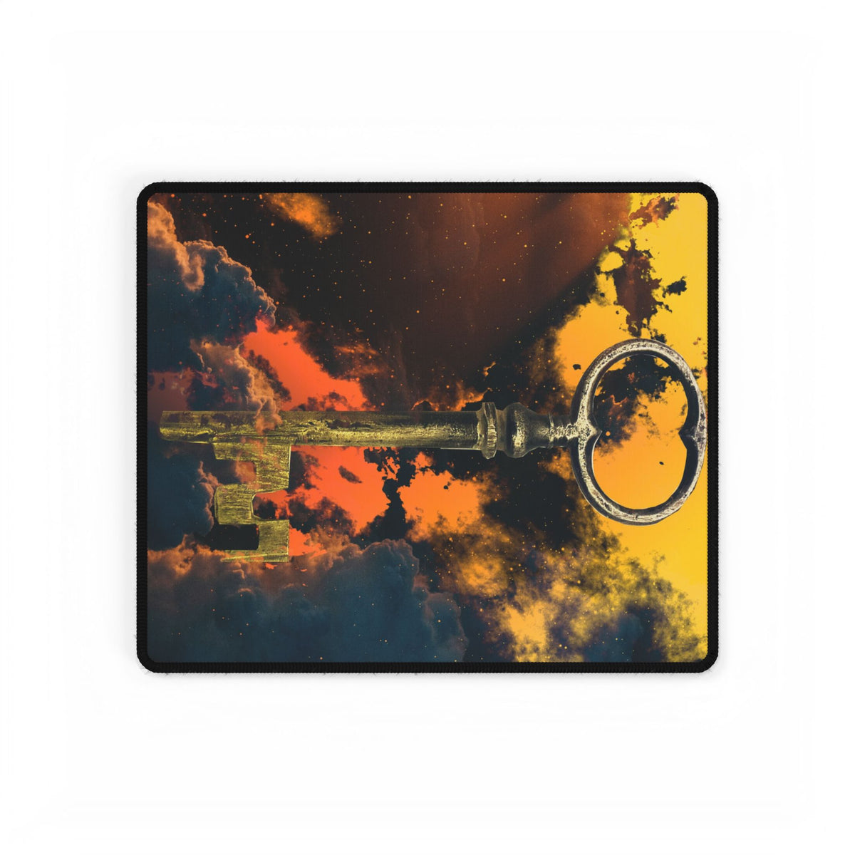 Key To The Kingdom Desk Mat - Fantasy Mysterious Mouse Pad