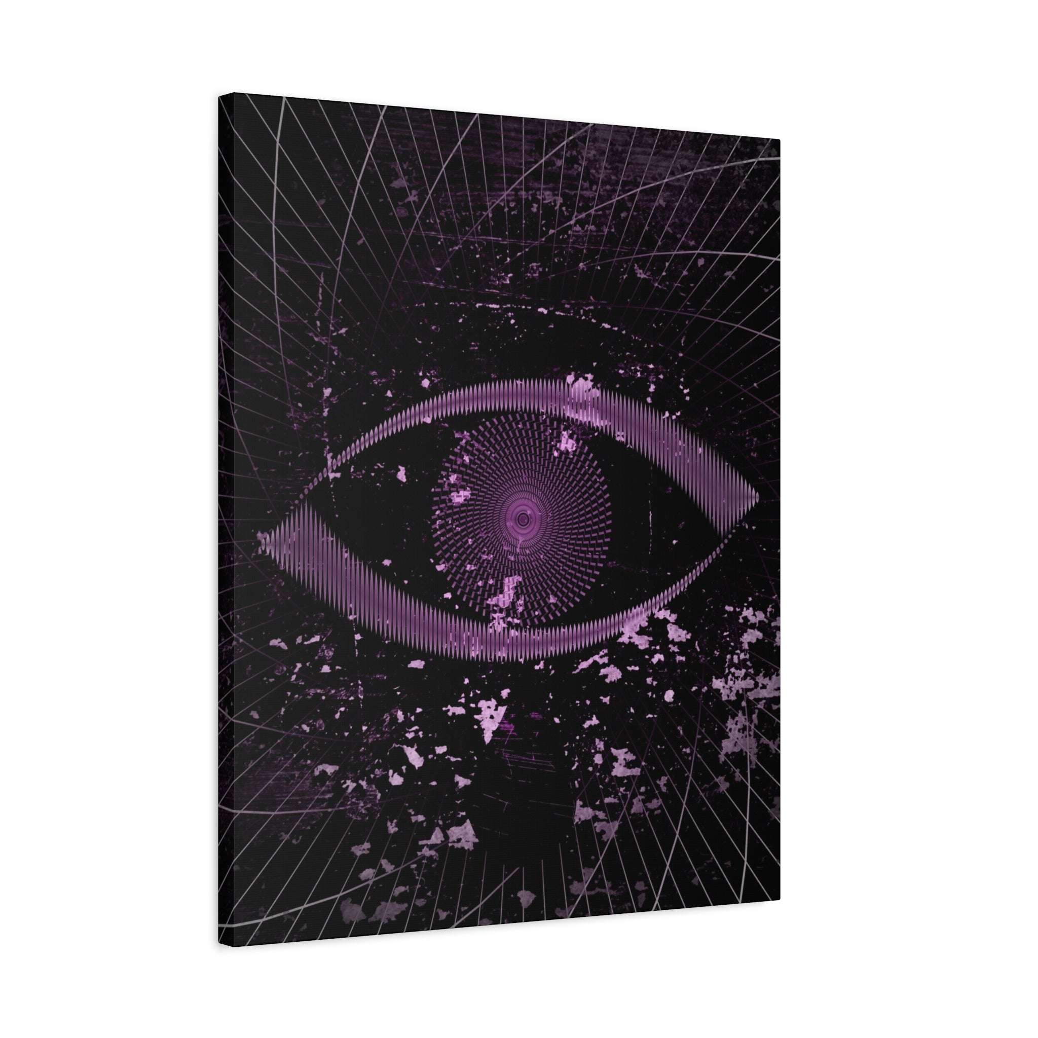 Eye of the Lost Canvas Wall Art - Surreal Dark Third-Eye Decor