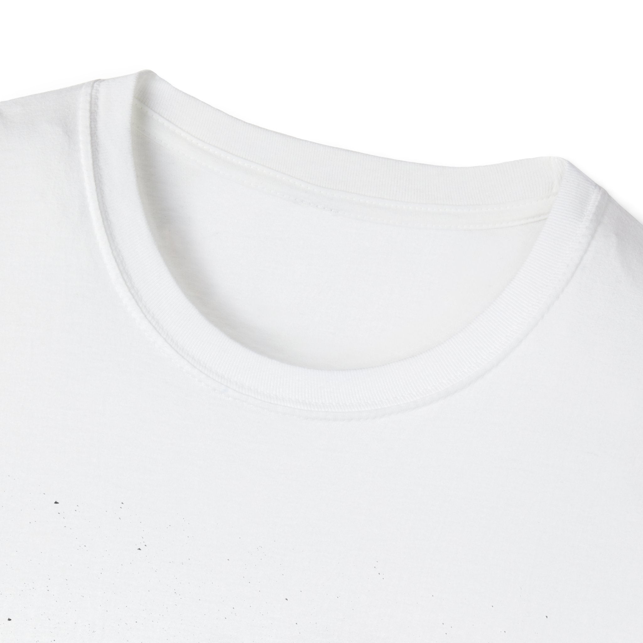 Earth Glitched Retro Stamp Tee - Black & White Glitch Art Shirt