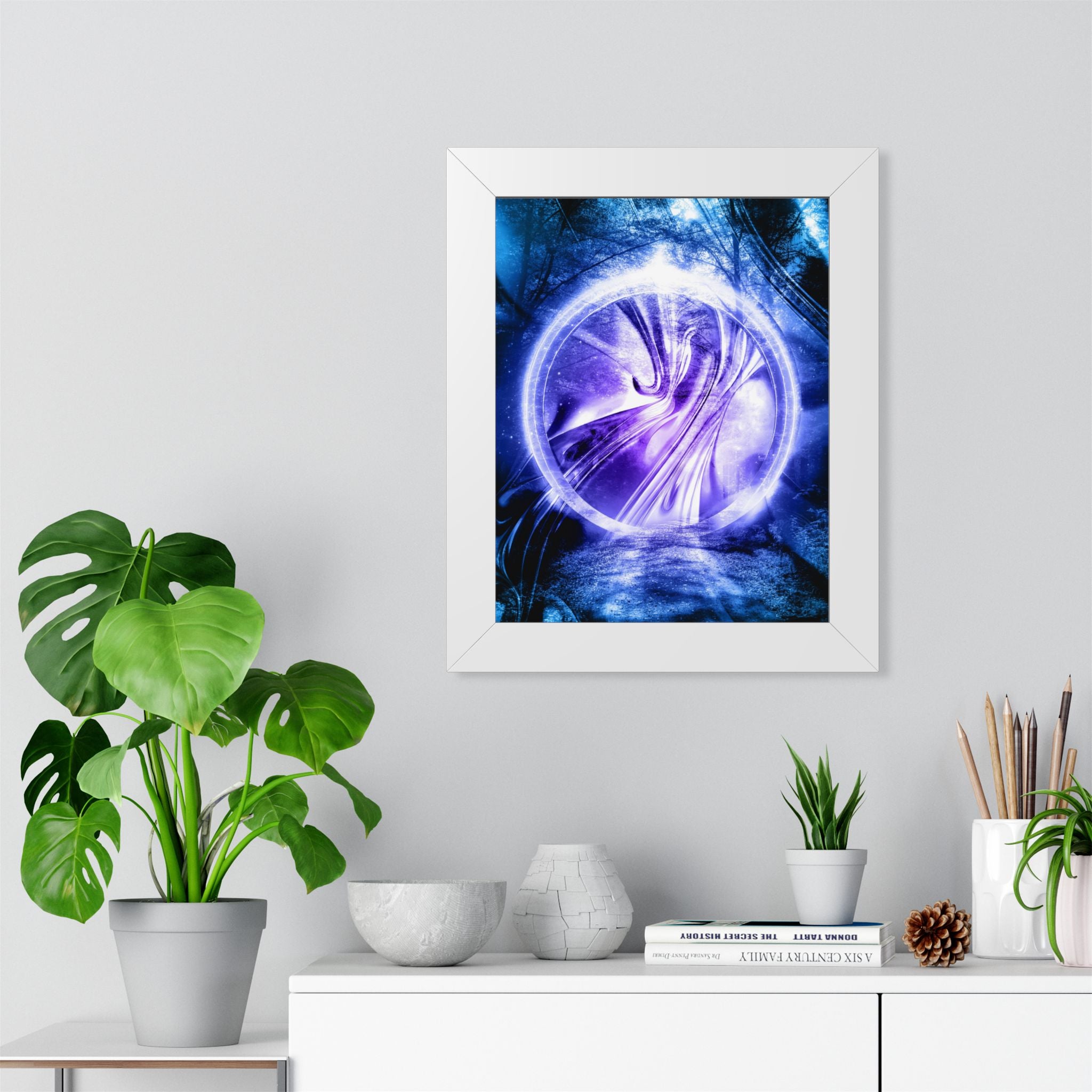 Lost Forest Magic Portal Poster - Ethereal Gateway Special Edition
