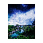Enchanted Landscape Poster - Fantasy Forest Art Print