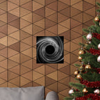 Black Hole Poster Print - Cosmic Deep Space Art