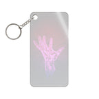 Hand of the Stars Keychain - Celestial Acrylic Art Charm