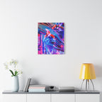 Japanese Punk FX.2 Koi Fish Canvas Art - Special Edition Zen Garden Decor