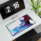 Geometry Portal Mouse Pad - Abstract Sci-Fi Desk Mat
