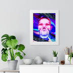 Free Your Mind Framed Poster - Psychedelic Skull Wall Art