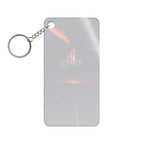 Abandoned Desert City Keychain - Acrylic Art Charm