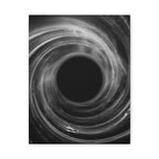 Black Hole Canvas Wall Art - Cosmic Universe Decor