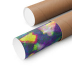 Trippy Cheetah Matte Poster Print