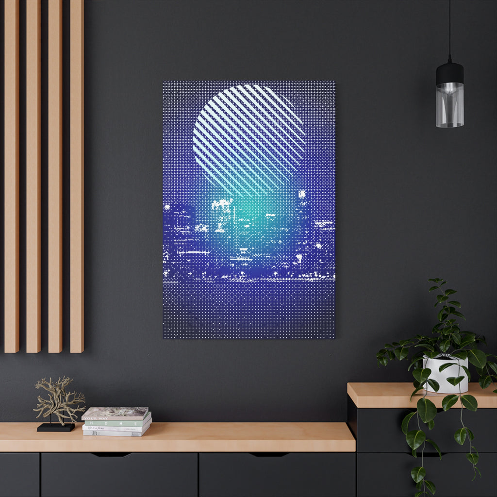 Chicago Skyline Canvas Wall Art - Illinois Cityscape Decor