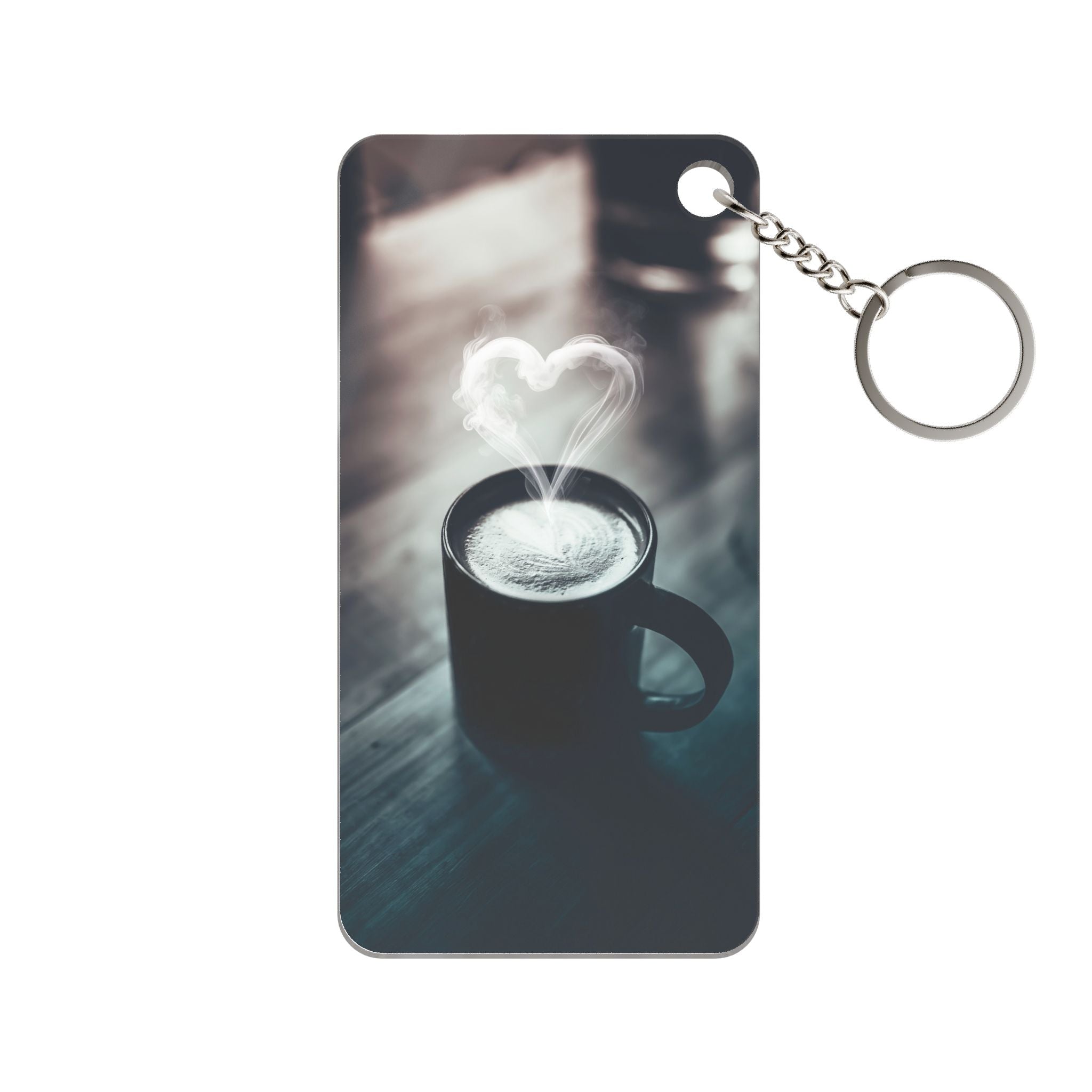 Coffee Love Keychain - Aesthetic Coffee Acrylic Charm