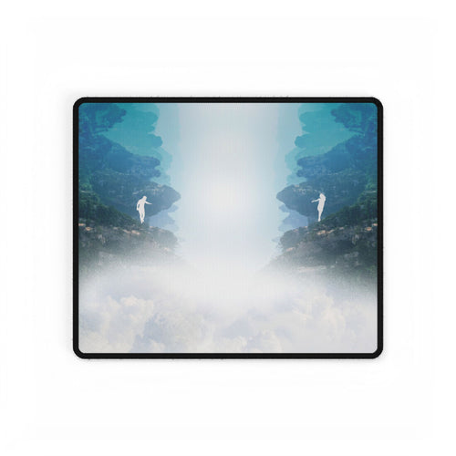 Lost Lovers Desk Mat - Couple Surreal Landscape Mouse Pad