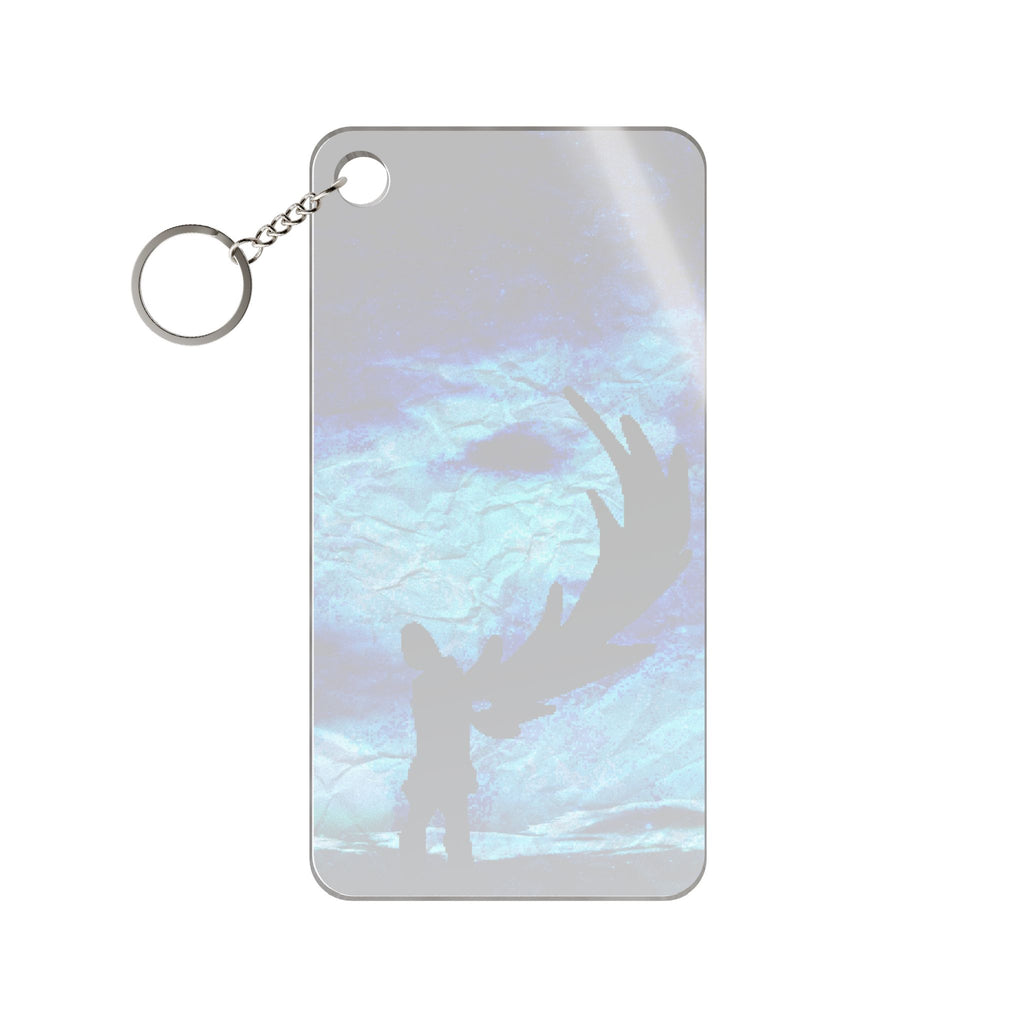 Skybound Keychain - Surreal Cloudscape Acrylic Charm
