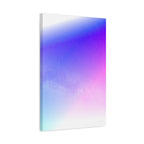 Starfield Space Galaxy Canvas Wall Art - Cosmic Purple Decor