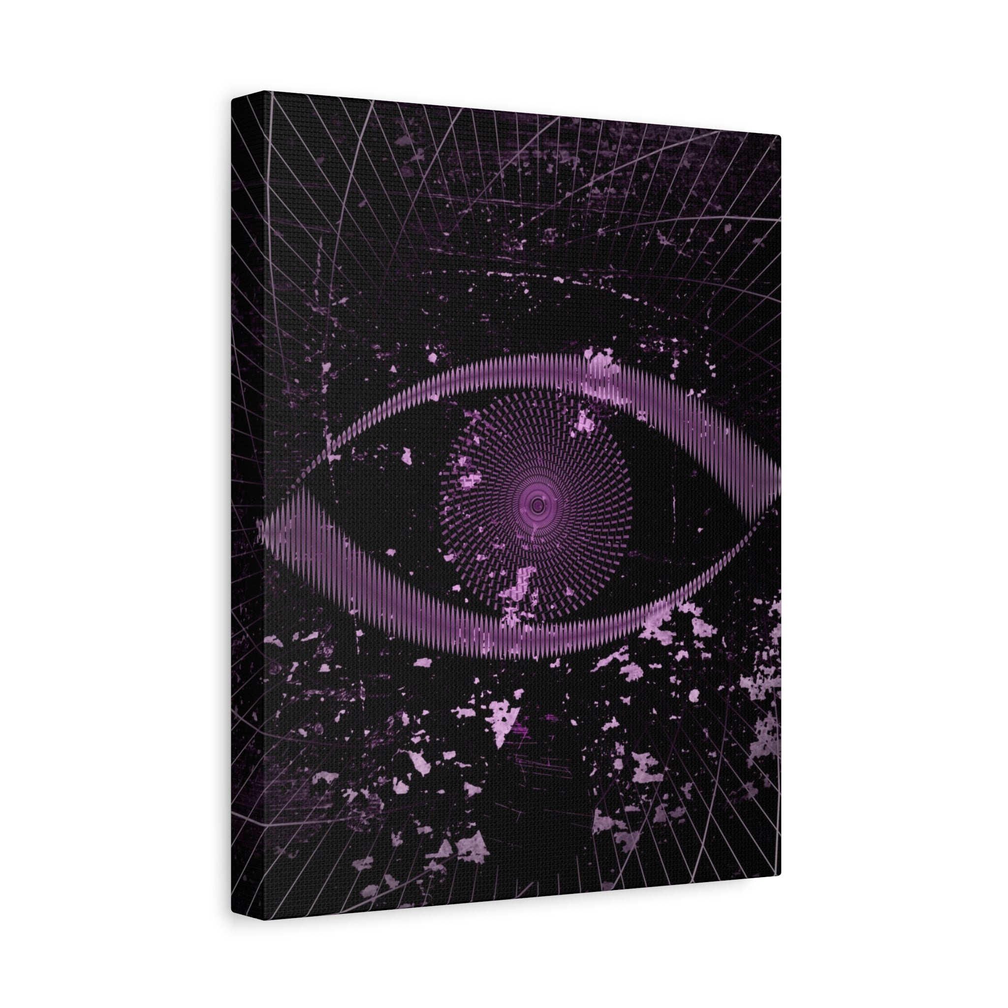 Eye of the Lost Canvas Wall Art - Surreal Dark Third-Eye Decor