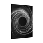 Black Hole Deep Space Canvas Art - Galaxy Vortex Wall Decor