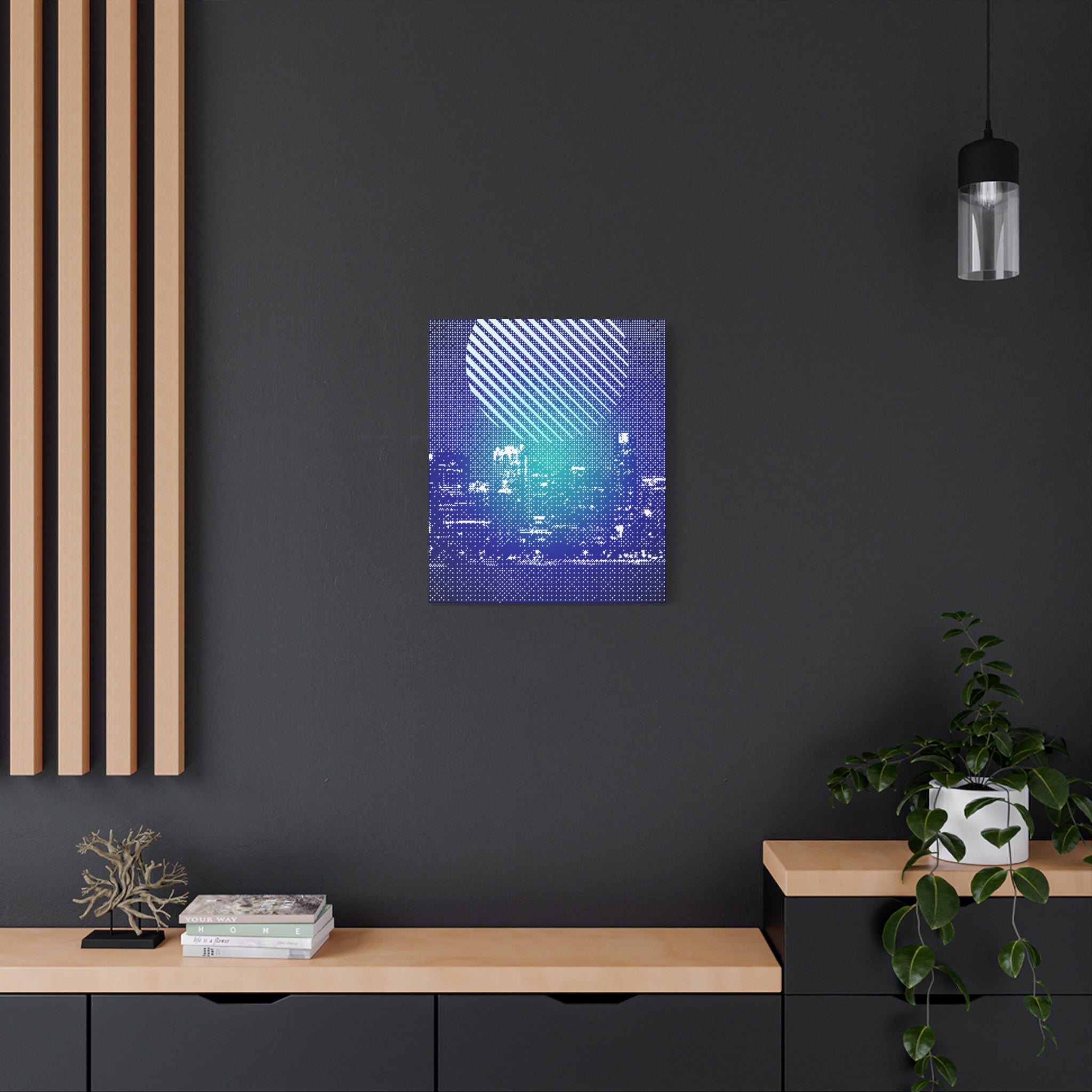 Chicago Skyline Canvas Wall Art - Illinois Cityscape Decor