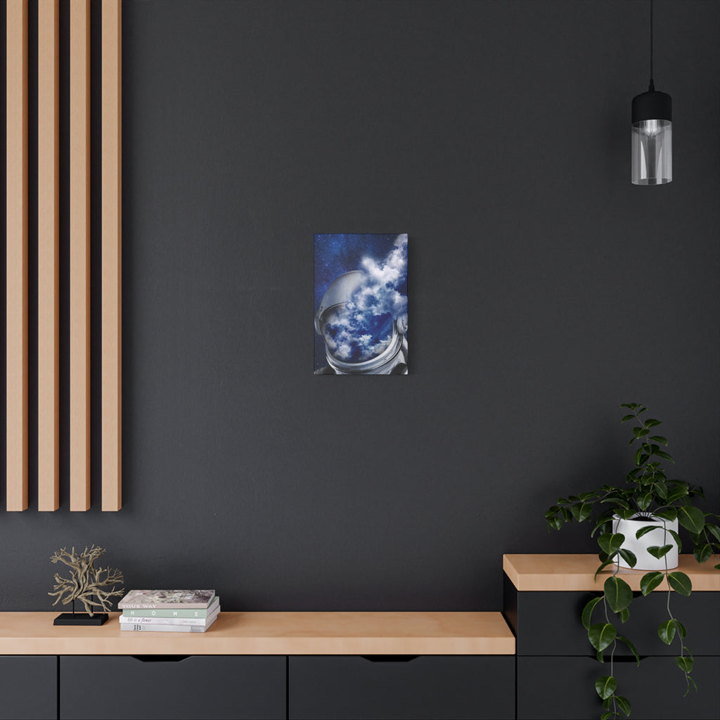 Psychedelic Astronaut Canvas Wall Art - Dreamy Space Decor