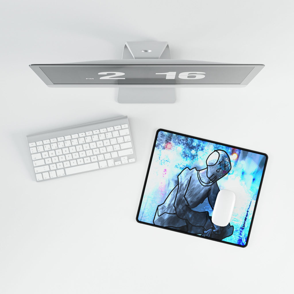 Robot Man Desk Mat - Futuristic Android Mouse Pad