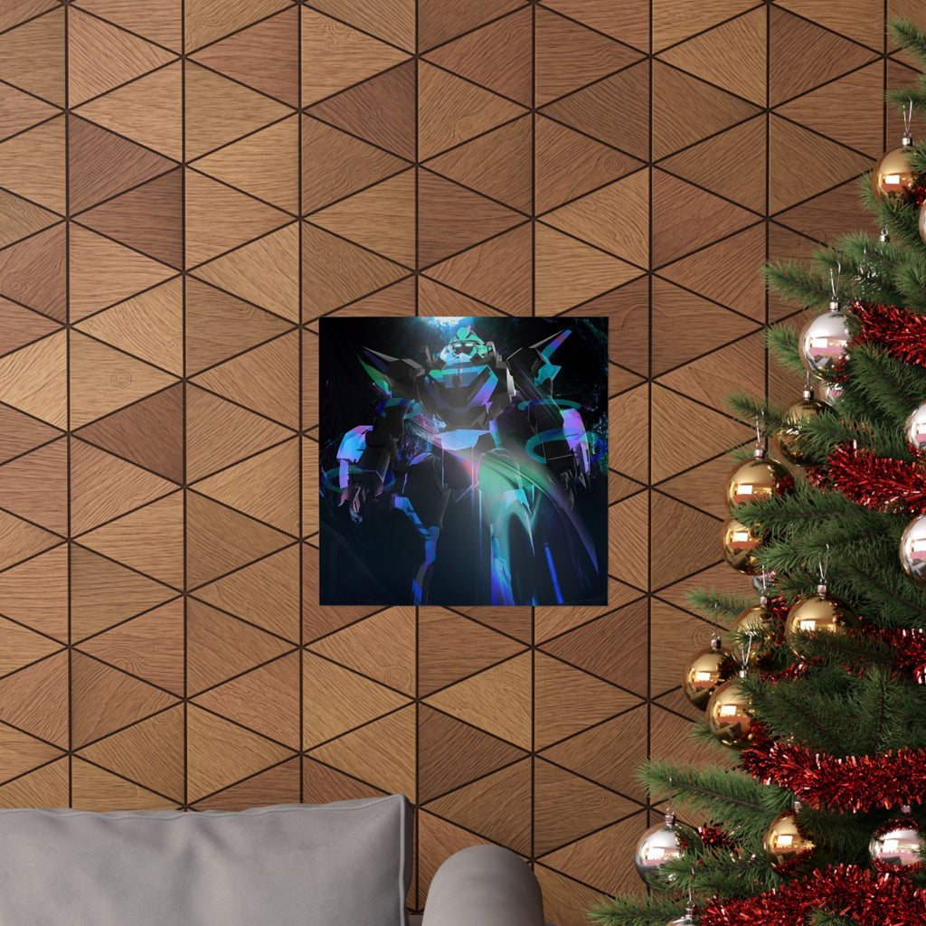 Top Secret Mech Matte Vertical Poster | Vibrant Colors & Stunning Design | Perfect for Men, Kids, and Anime Fans