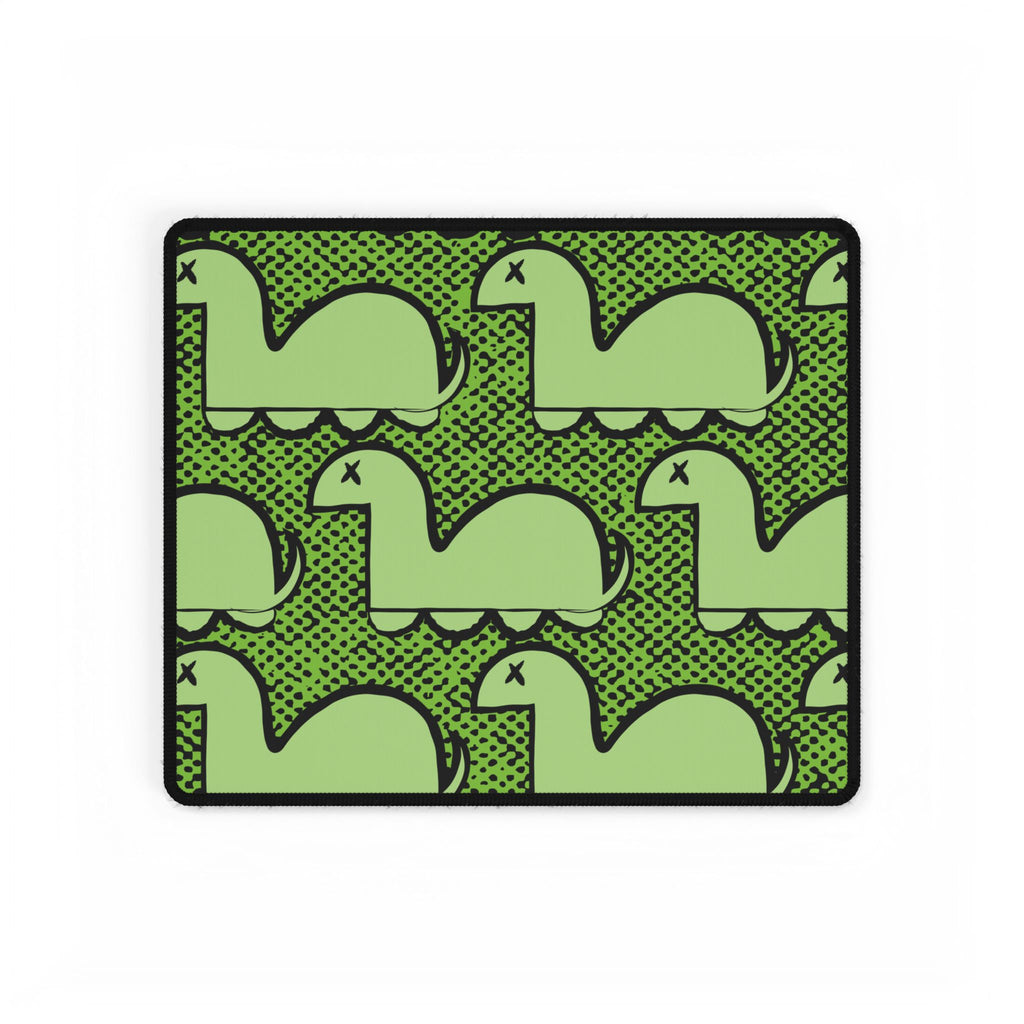 Dino Rampage Desk Mat - Dinosaur City Attack Mouse Pad