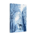Cosmic Deer Canvas Wall Art - Celestial Animal Decor