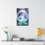 Lost Forest Magic Portal Canvas Wall Art - Mystical Fantasy Forest Decor