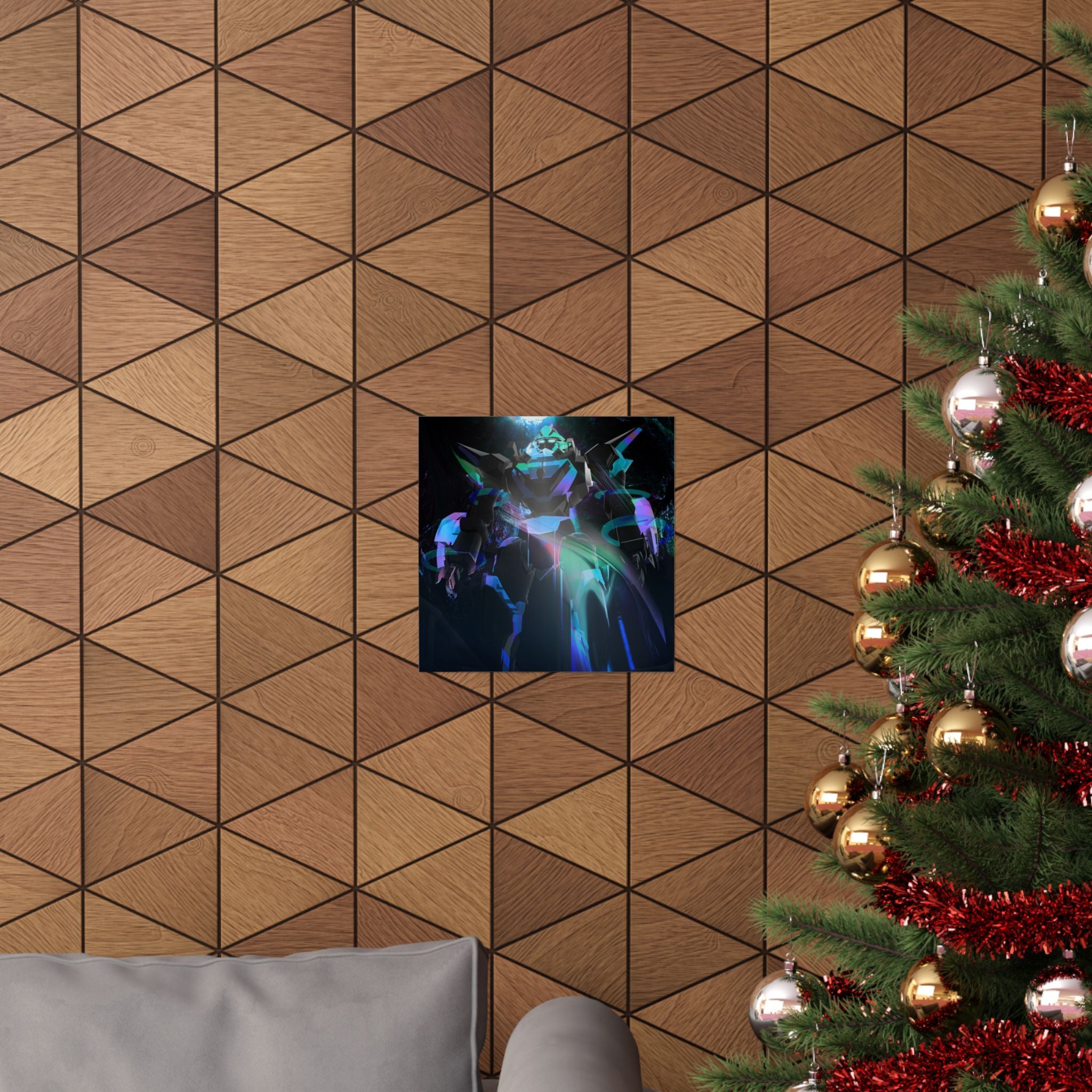 Top Secret Mech Matte Vertical Poster | Vibrant Colors & Stunning Design | Perfect for Men, Kids, and Anime Fans