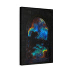 Stellar Castle Window Canvas Wall Art - Galaxy Cosmos Decor