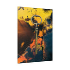 Key To The Kingdom Canvas Wall Art - Fantasy Mysterious Decor
