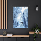 Cosmic Deer Canvas Wall Art - Celestial Animal Decor