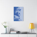 Educated Gorilla Canvas Wall Art - Abstract Modern Primate Decor