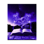 Magic Book Love Spell Poster Print - Witchy Fantasy Art