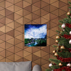 Enchanted Landscape Poster - Fantasy Forest Art Print