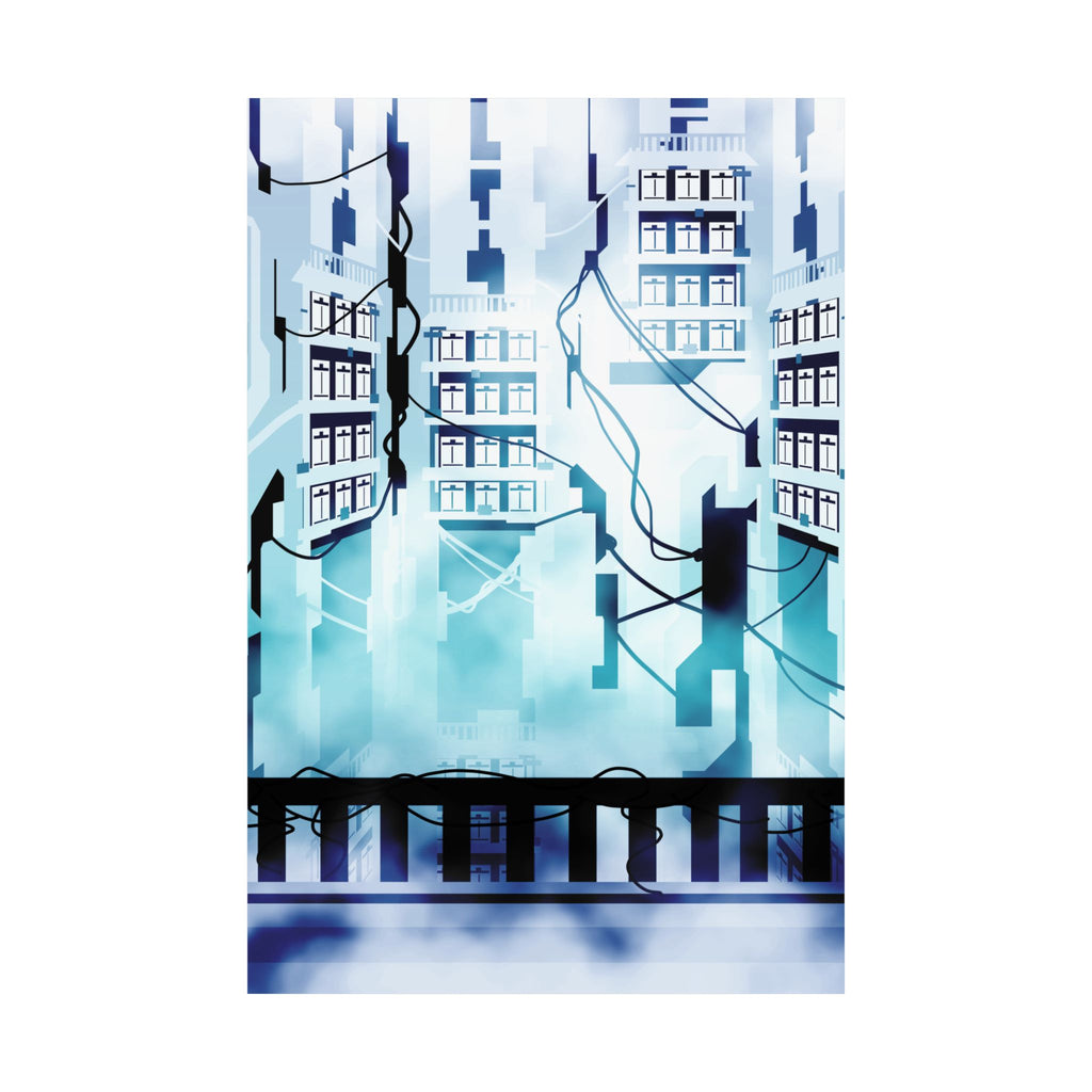 Memory Chamber Poster - Remember to Forget Cyberpunk Art Print