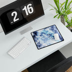 Blue Sky Flying Dragon Desk Mat - Majestic Fantasy Mouse Pad