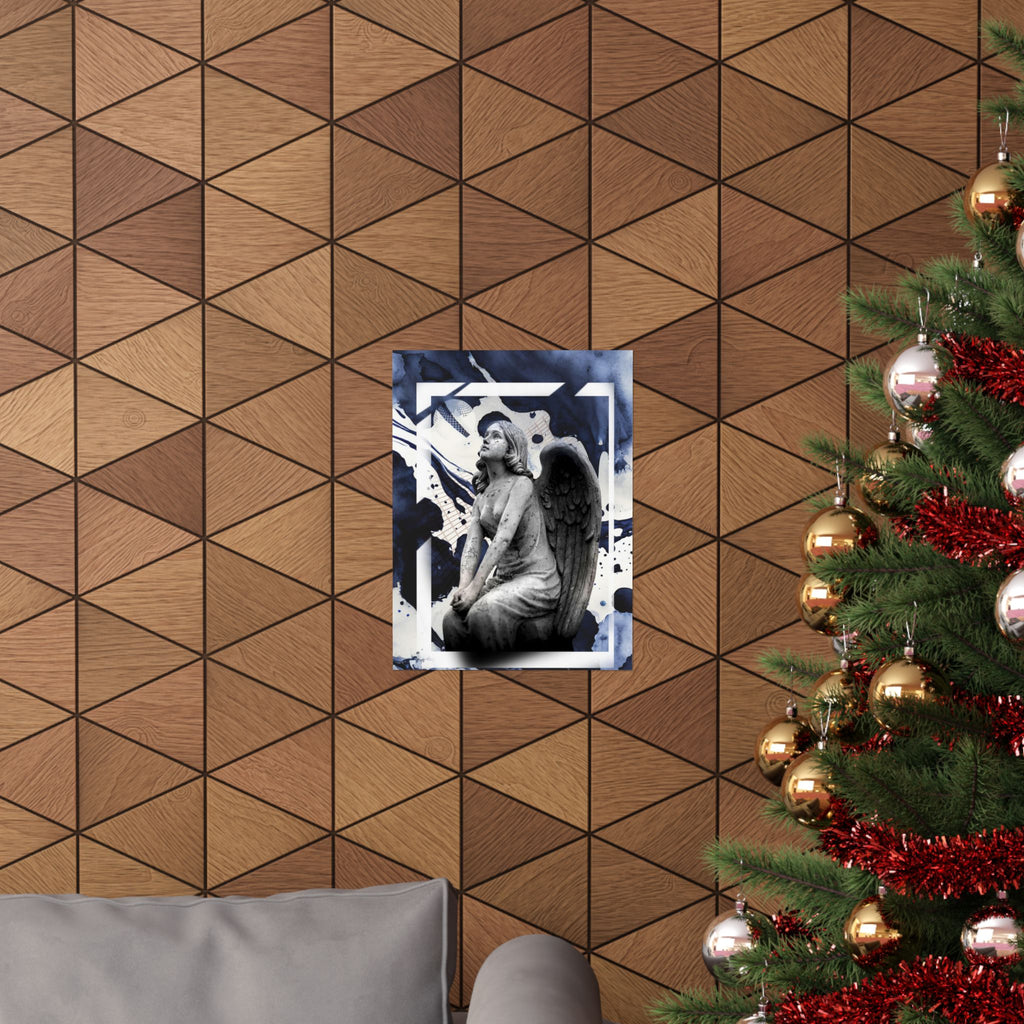 Stone Angel Matte Poster Print