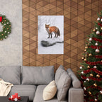 Sprit of The Fox Painting Matte Poster Print