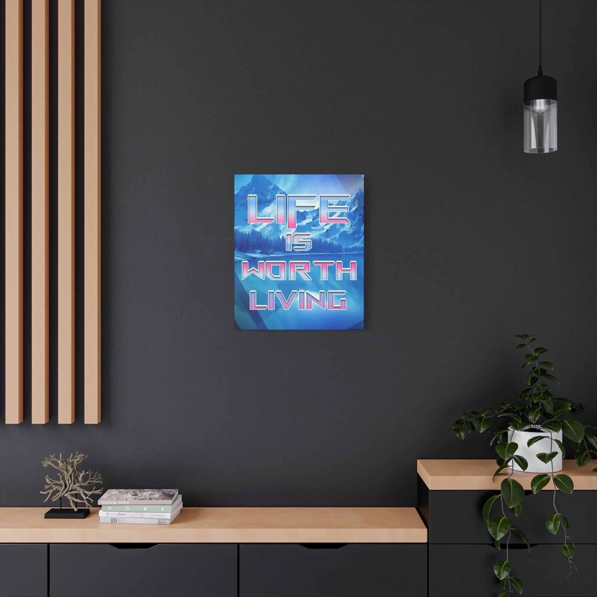 Tree of Life Canvas Wall Art - Modern Abstract Spiritual Decor