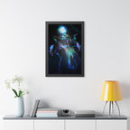 Top Secret Mech Framed Vertical Poster | Premium Matte Wall Art for Sci-Fi Fans | Unique Modern Decor