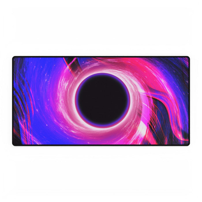 Purple Pink Wormhole Desk Mat - Special Edition Cosmic Mouse Pad