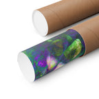 Trippy Cheetah Matte Poster Print
