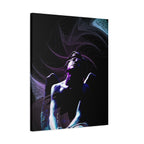 Skybound Canvas Wall Art - Surreal Angel Figure in the Clouds