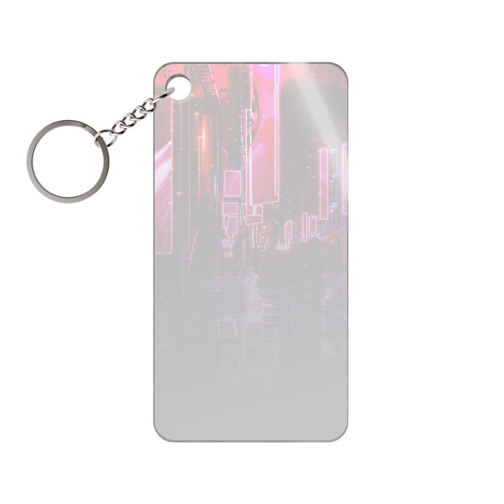 Japanese City Punk FX.3 Keychain - Neon Night Acrylic Charm